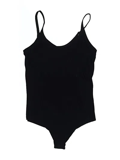 Pre-owned Commando Bodysuit In Black