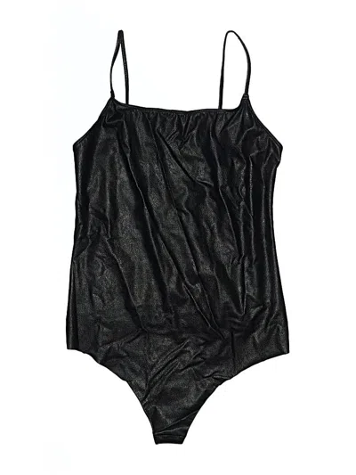 Pre-owned Commando Bodysuit In Black