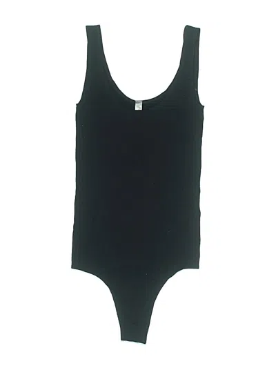 Pre-owned Commando Bodysuit In Black