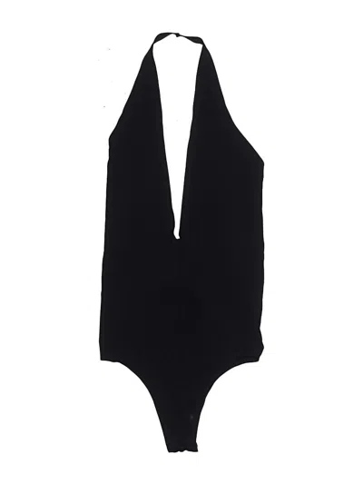 Pre-owned Commando Bodysuit In Black