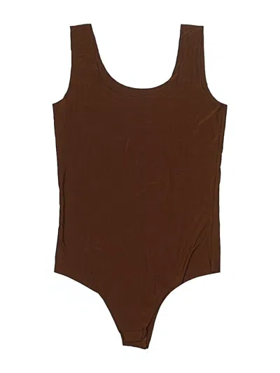 Pre-owned Commando Bodysuit In Brown