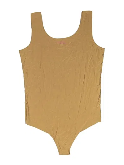 Pre-owned Commando Bodysuit In Gold