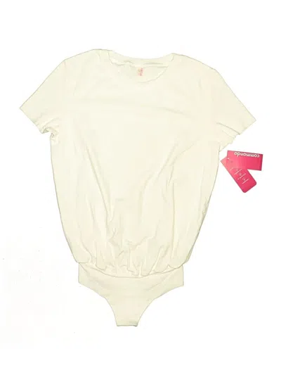 Pre-owned Commando Bodysuit In Ivory