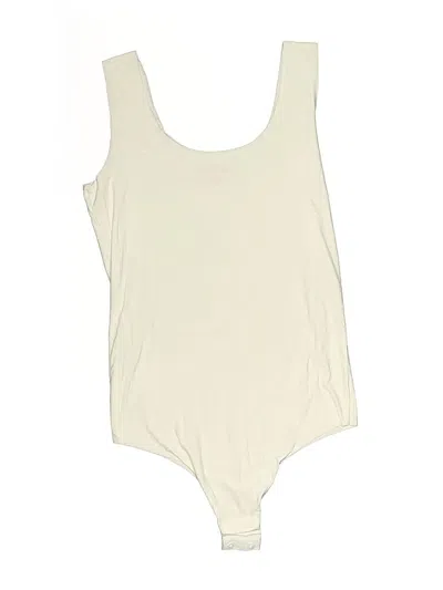 Pre-owned Commando Bodysuit In White
