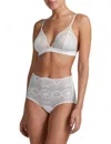 Commando Butter & Lace Bralette In White In White