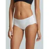 Commando Technical Cotton-blend Bikini In White