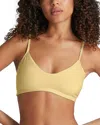 Commando Butter Bralette In Yellow