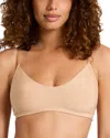Commando Butter Modal-blend Bralette In Beige