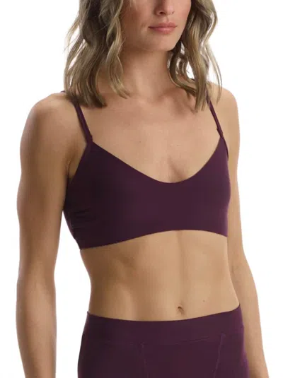 Commando Butter Bralette In Currant In Red