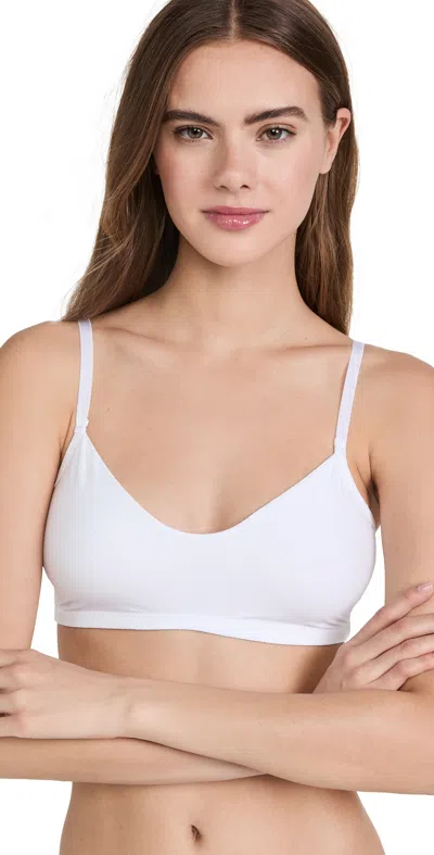 COMMANDO BUTTER BRALETTE WHITE