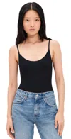 Commando Butter Cami Bodysuit In Black