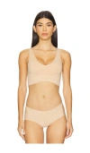 Commando Butter Comfy Bralette In Beige
