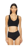 Commando Butter Comfy Bralette In Black