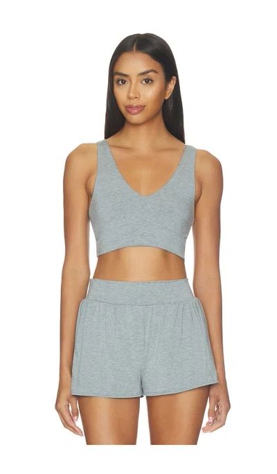 Commando Butter Comfy Bralette In Gray