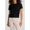 Commando Butter Short Sleeve Crew T-shirts In Black