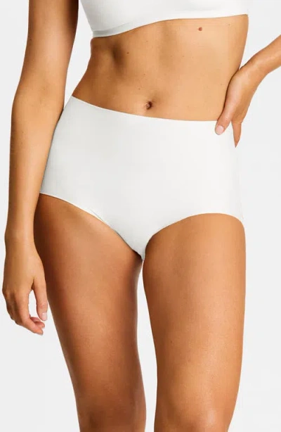 Commando Butter High Rise Briefs In White