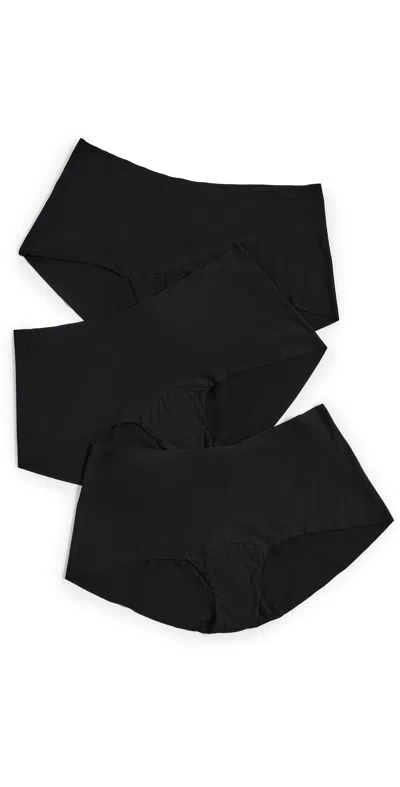 Commando Butter Hipster Panties 3-pack Multi In Black