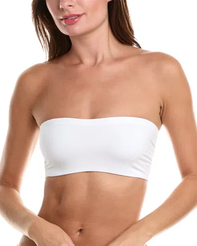 Commando Butter + Lace Bandeau Bra In White