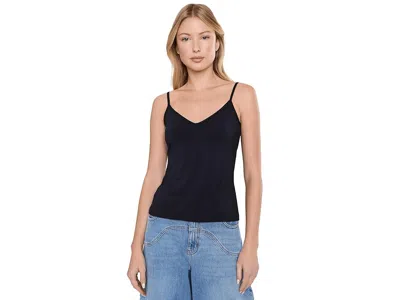 Commando Butter Lifted V-neck Cami With Shelf Bra Women's Clothing Black: Lg