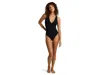 Commando Butter Luxe Deep V Bodysuit In Black