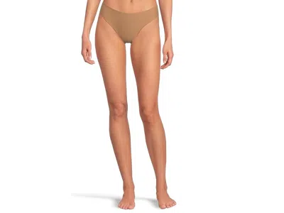 Commando Butter Mid Rise Thong Ct16 In Brown