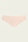 Commando Butter Mid-rise Thong In Beige