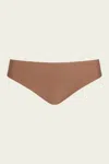 Commando Butter Mid-rise Thong In Toffee