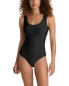 Commando Ballet Tank Thong Bodysuit In Black