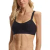 Commando Butter Soft-support Back-closure Bralette In Blackdnu