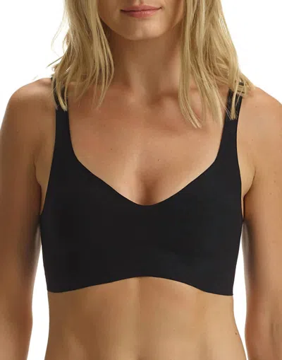 COMMANDO BUTTER SOFT SUPPORT BRALETTE IN BLACK