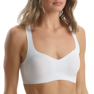 Commando Butter Soft-support Racerback Bralette In White