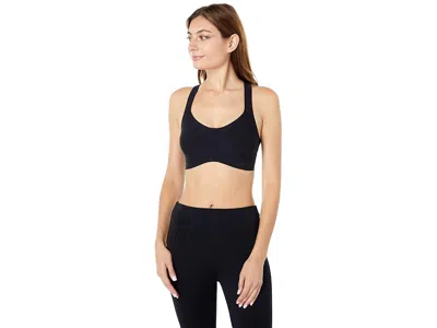 Commando Butter Soft-support Racerback Bralette Bss502 In Black