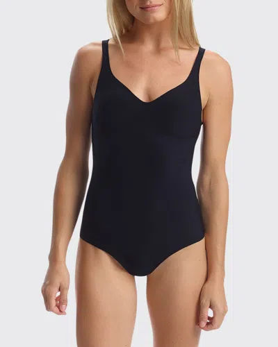 Commando Butter Soft-support Tank Bodysuit In Black