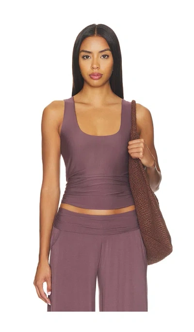 Commando Butter Tank In Burgundy