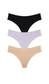 Commando Butter Thong 3-pack In Multi