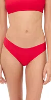 Commando Butter Thong Poppy In Red