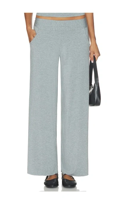 Commando Butter  Wide Leg 팬츠 In Heathered Grey