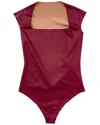Commando ® Cap Sleeve Bodysuit In Red