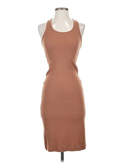 Pre-owned Commando Casual Dress In Brown