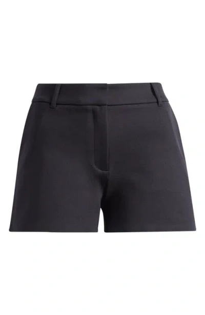 Commando Ceo Scuba Knit Shorts In Black