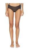Commando Chic Mesh Bikini Panty In Black