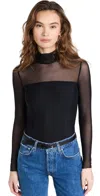 Commando Studio Rib Racerback Bralette In Black