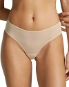 Commando Chic Mesh Thong In Beige