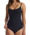 Commando Essential Cotton Underpinning Bodysuit In Black