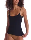 Commando Scoop-neck Microfiber Cami In Black