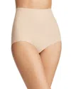 Commando High-waist Control Thong In Beige