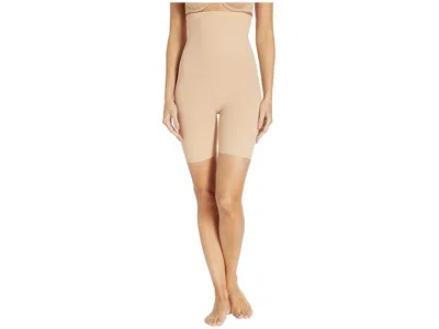 Commando Classic Control High-waisted Shorts Cc117 In Neutral