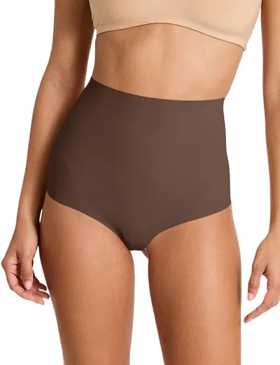 Commando Classic Control Thong In Mocha In Brown