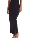 Commando Classic Maxi Half Slip Skirt In Black In Black