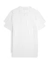 Commando Men's 2-pack Microfiber Crewneck T-shirts In White